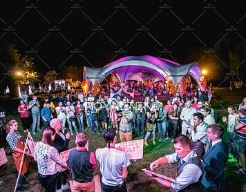 Аренда арочных шатров для «Shake Fest 2016» в Астане