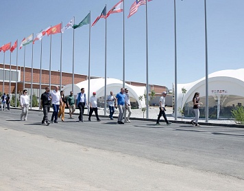 Продажа арочных шатров Dust Free  общей площадью 1000м² для XVI Чемпионата Азии по спортивной стрельбе в Шымкенте